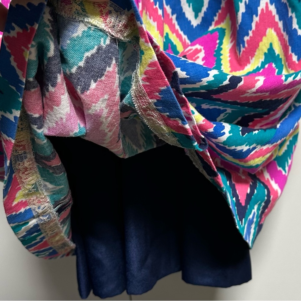 Lilly Pulitzer Halter Chevron Patterned Dress - image 6